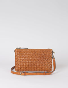 Lexi Tas Cognac Woven