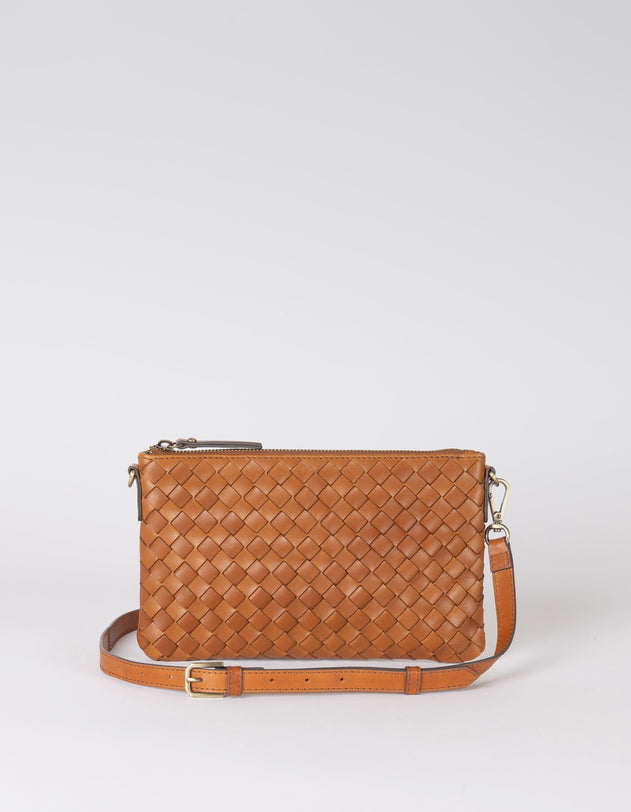 Lexi Tas Cognac Woven