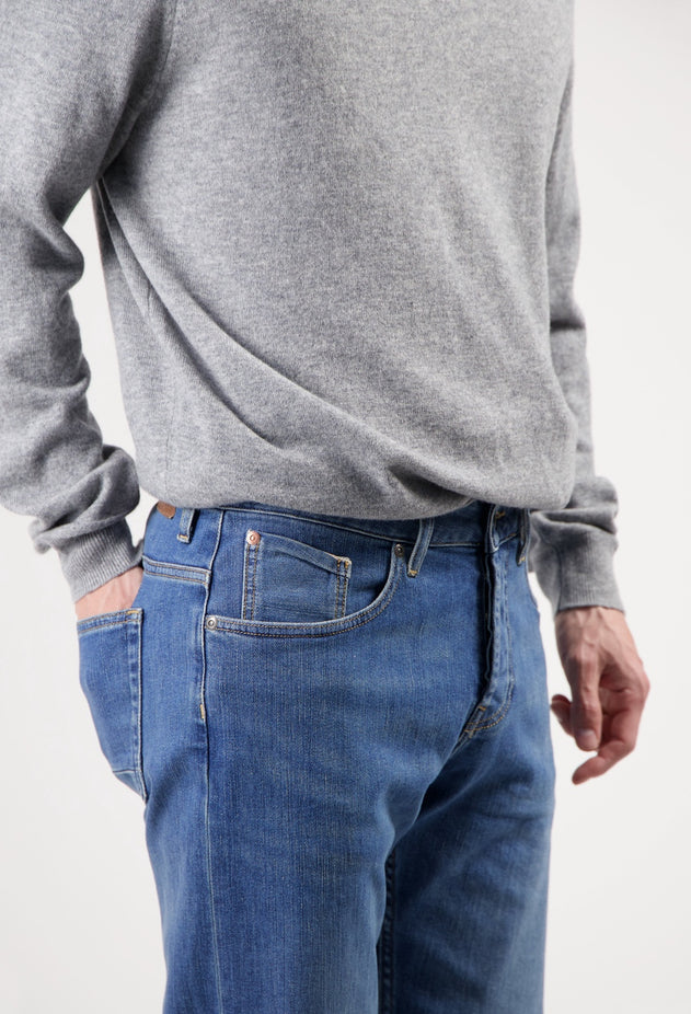 Hank Mid Tapered Jeans Medium Heritage