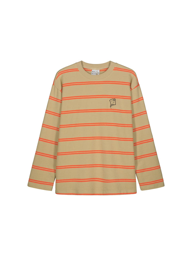 Striped Oversize Jacquard Shirt
