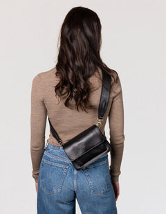 Harper Mini Black Classic Leather
