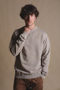 Essential Pigment Heavyweight Sweater Elephant Skin