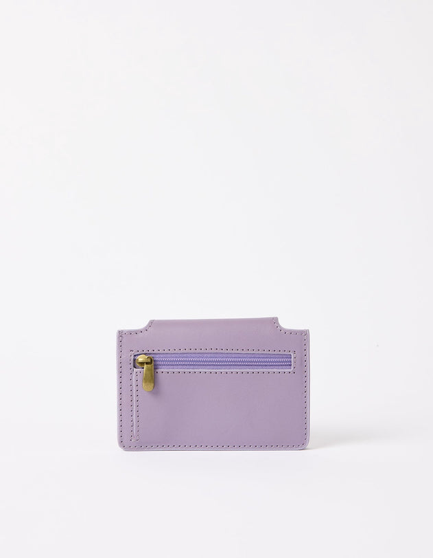 Harmonica Wallet Lavender Classic Leather