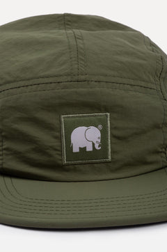 Five Panel Cap Olijfgroen