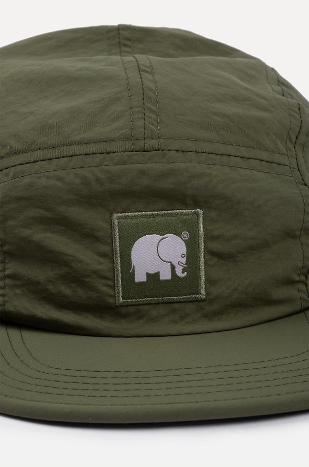 Five Panel Cap Olijfgroen