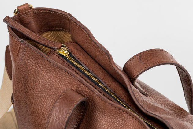 Fifth Avenue Tote Tobacco Brown