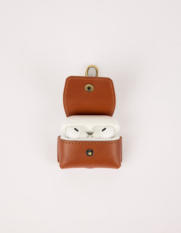 AirPods-hoesje Cognac