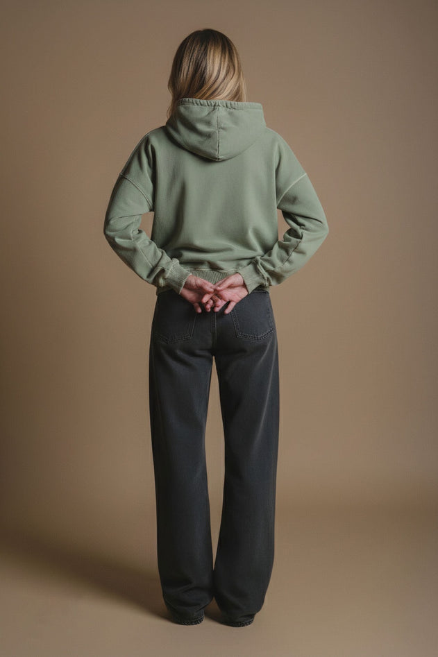 Cepaes Hoodie Silver Green
