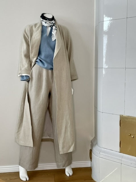 Heisala Trench Coat Beige