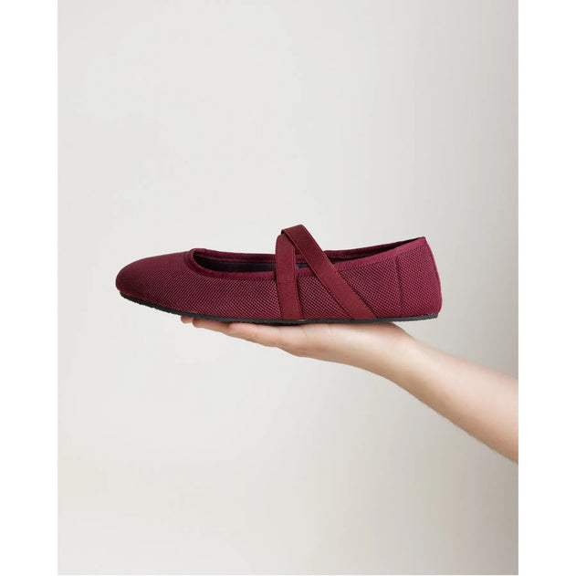 Aurora Ballerinas Bordeaux