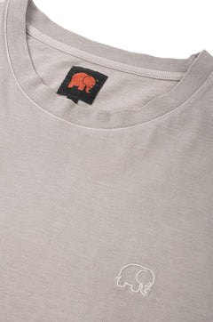 T-shirt Island Fossil Grijs