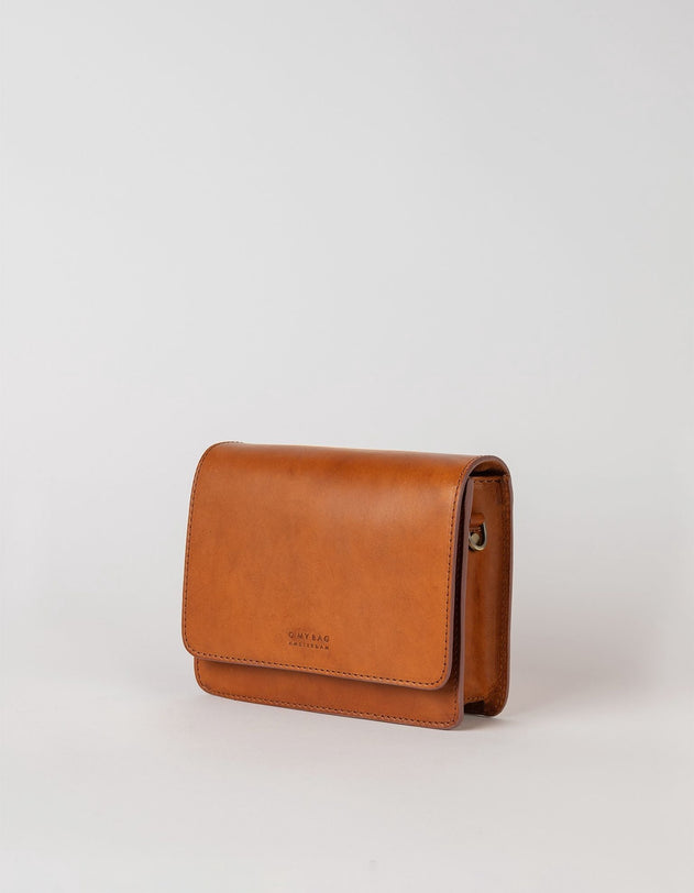 Audrey Mini Tas Cognac