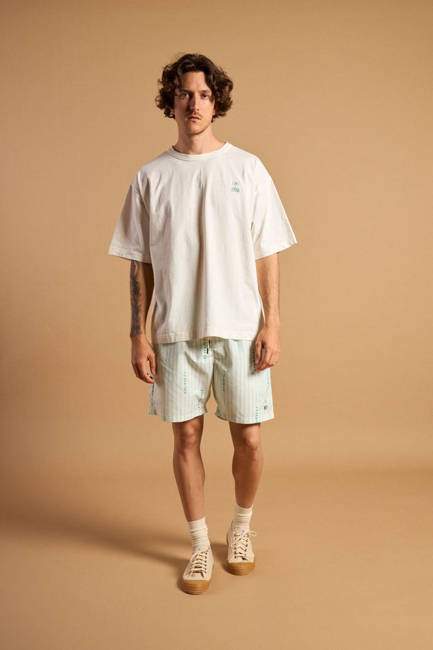 Trendsplant x Antonyo Marest Hotel Del Sol Zwemshort Foam White