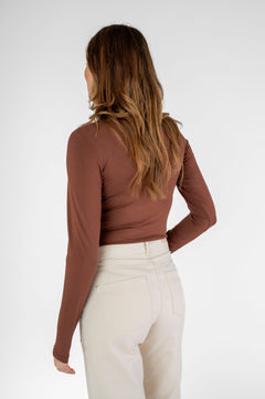 Longsleeve Turtleneck Brown