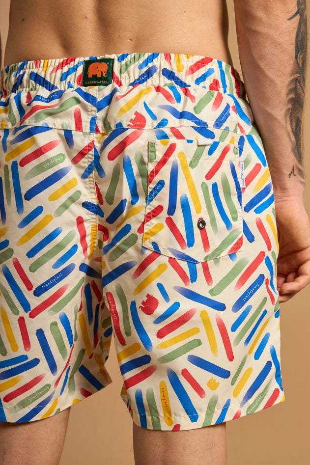 Strokes SEAQUAL®YARN Swim Trunks Mediterranean