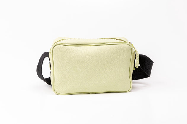 Sausalito Leren Crossbodytas Pistachio