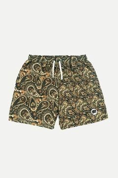 Forest Paisley Zwemshort Groen