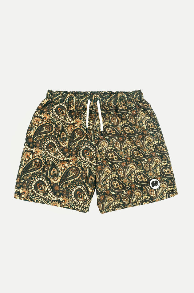 Forest Paisley Zwemshort Groen