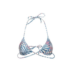 Triangle Bikini Top Bamboo Blue