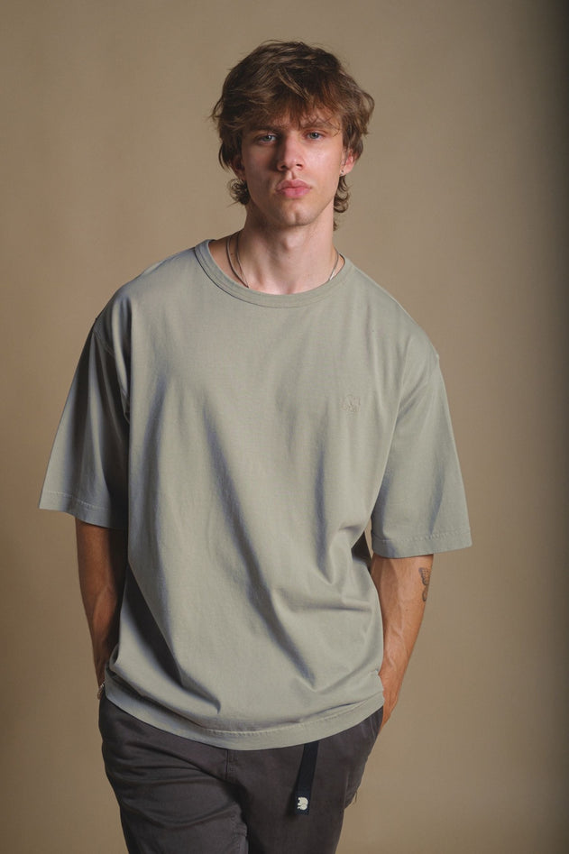 Essential Garment Heavyweight Oversized T-Shirt Dried Sage