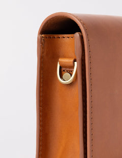 Audrey Mini Tas Cognac