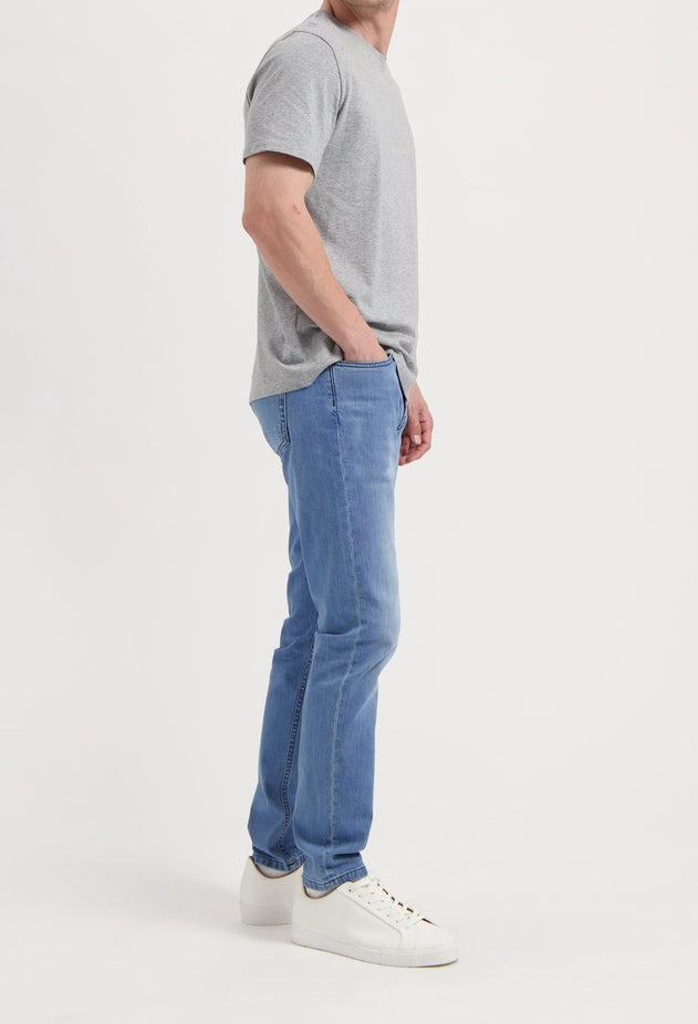 Rick Mid Slim Jeans Old Stone