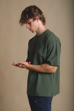Heren T-shirt Kombu Green
