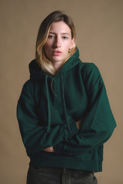 Hoodie Botanical Garden Green