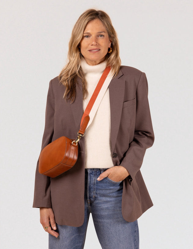 Maya Tas Cognac