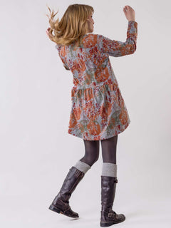 Sinervä Tunic Rust-Grey Melange