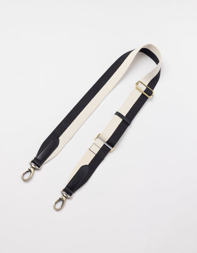 Striped Black & White / Tasriem Zwart