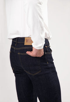 Bryce Mid Straight Jeans Strong Blue