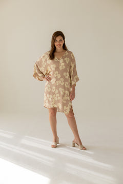 Thilde Flowers Jurk Beige
