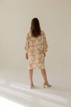 Thilde Flowers Jurk Beige