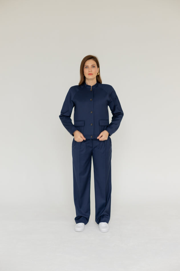 Enzo Jas Marineblauw