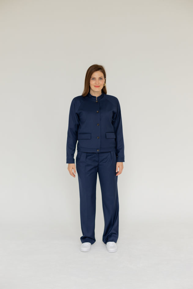 Enzo Jas Marineblauw