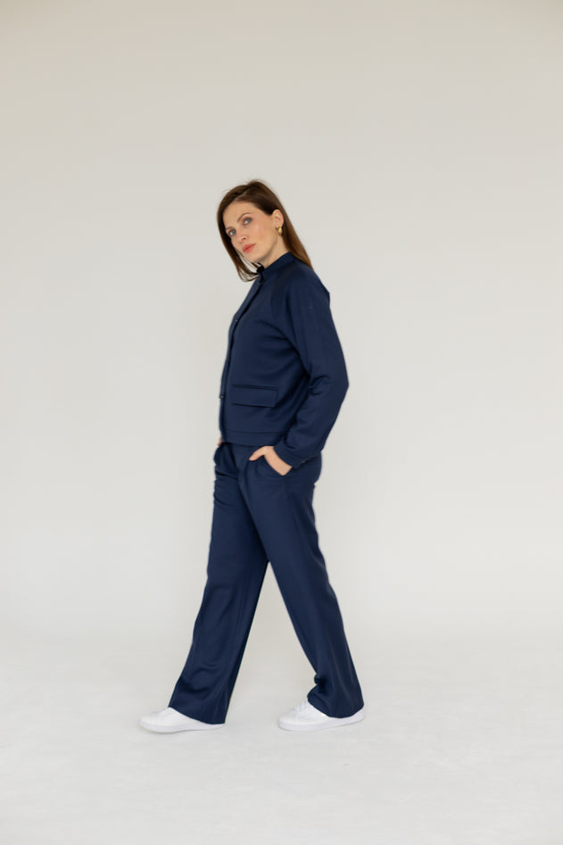 Enzo Jas Marineblauw