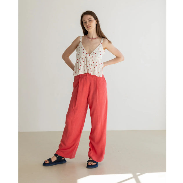 Ciutadella Trousers Coral