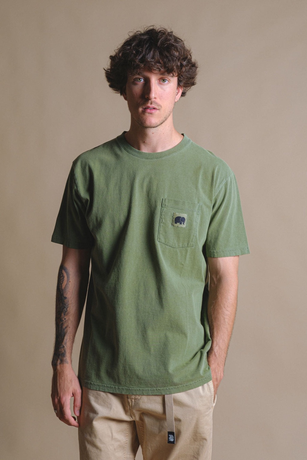Garza T-shirt Oak Green