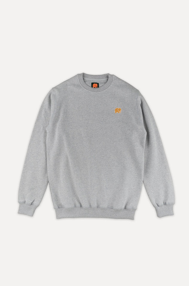 Organic Essential Sweater Heather Grey