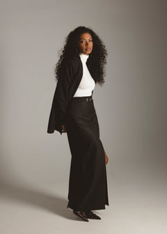 Belle Turtleneck Body Off-White