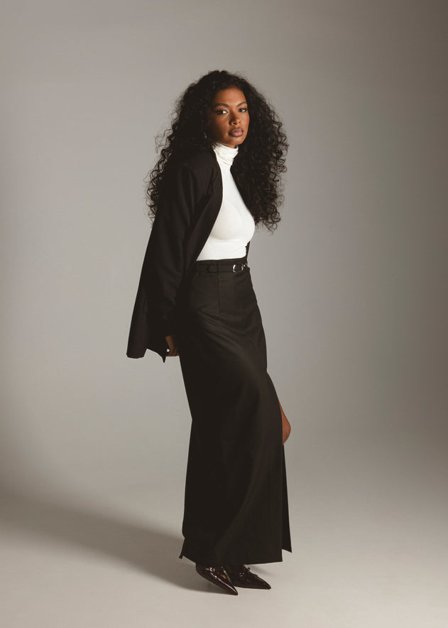 Belle Turtleneck Body Off-White