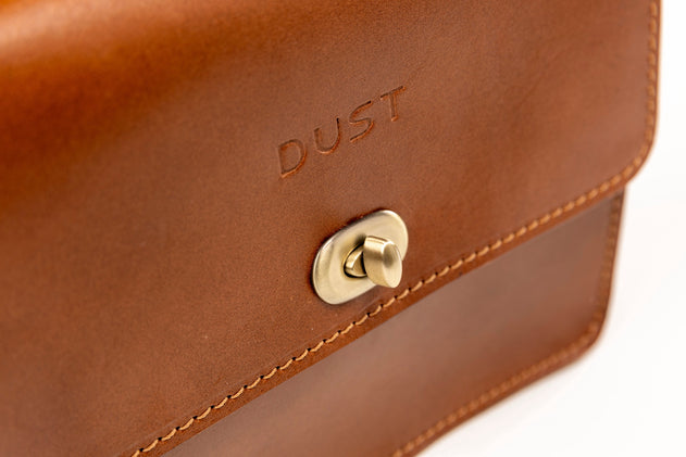 Santa Fe Leren Crossbodytas Bruin