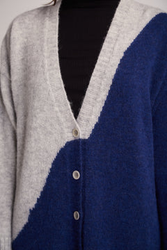 Abi Cardigan Bicolor