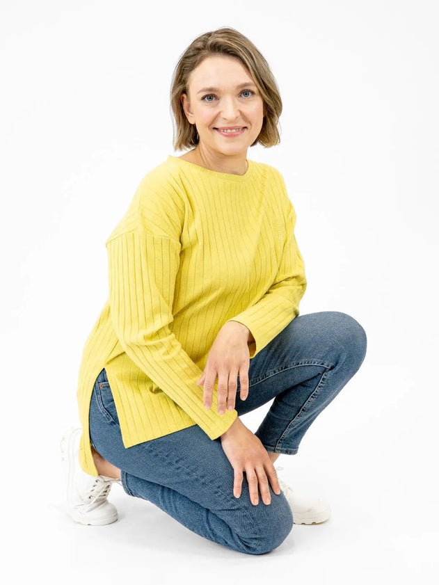 Olos Longsleeve Geel