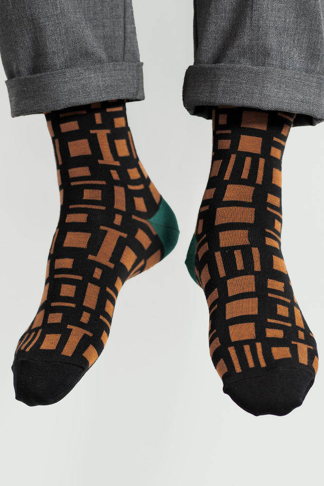 Ukko Socks by Stig Baumgartner Black