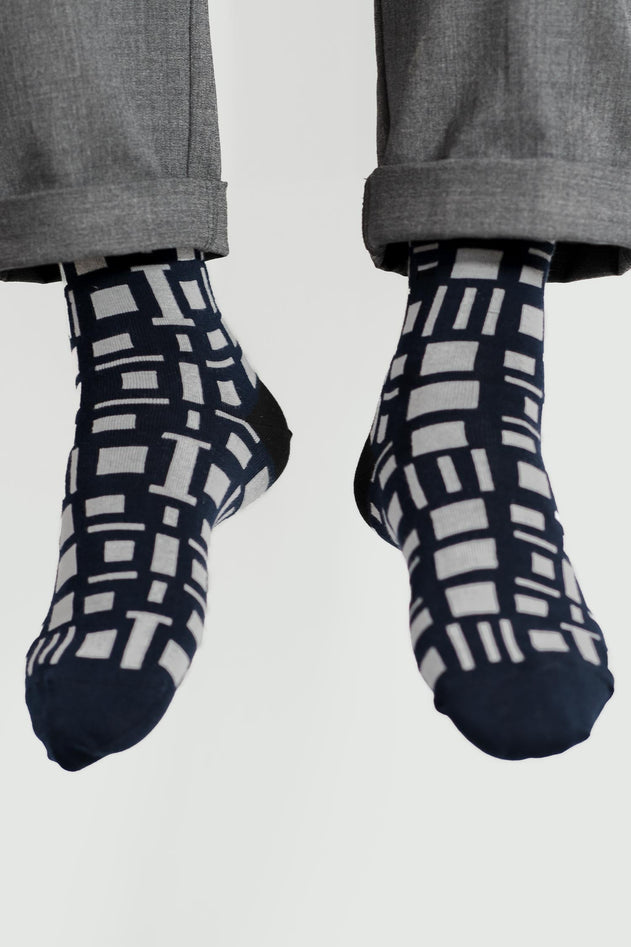 Ukko Socks By Stig Baumgartner 2-Pack Blue