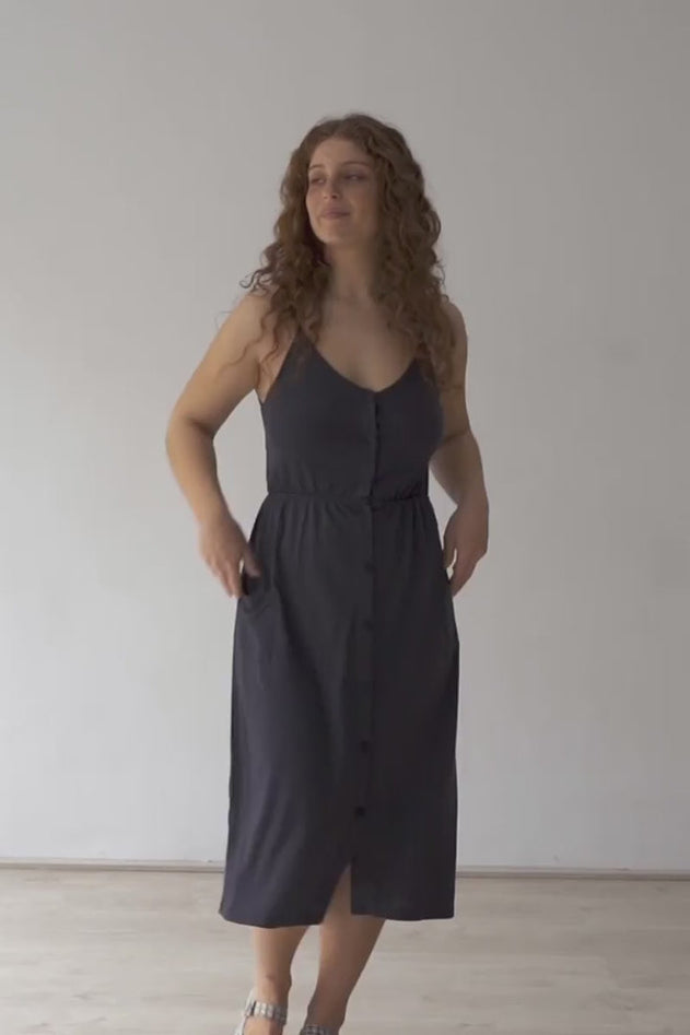 Hiara Midi Dress Black