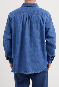 Chris Denim overhemd Medium Stone