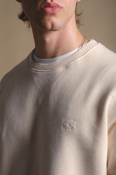 Essential Garment Heavyweight Sweater Pearled Wit